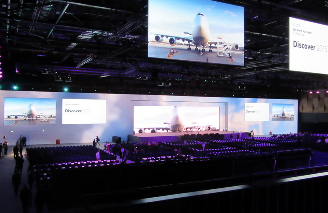 Hewlett Packard KeyNote Messe für HP Kunden und Mitarbeiter