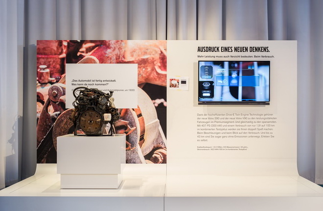 Volvo Roadshow zur Einführung / Präsentation des neuen Volvos S90  V90