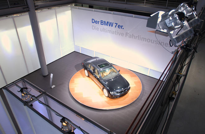 BMW 3er Model Händlerpräsentation