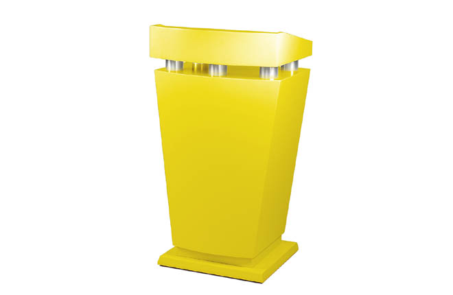 Rednerpult gelb Nr.2