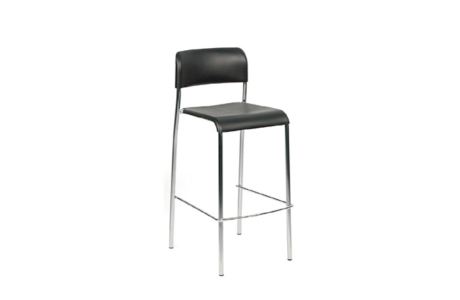 Barhocker stapelbar schwarz