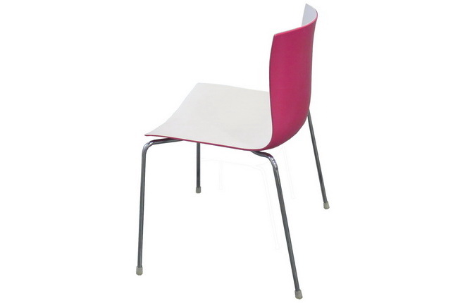 Catifa Stuhl magenta weiß